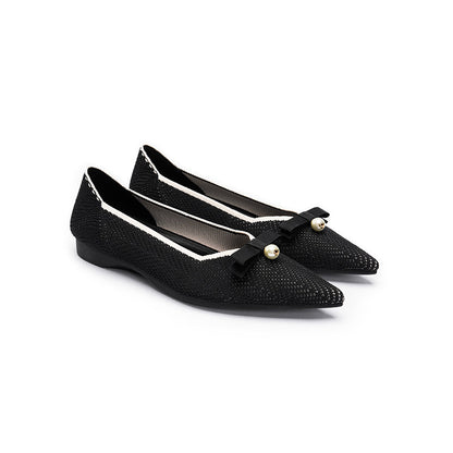 Sarah Pearl Bow Flats MALOVE MZ