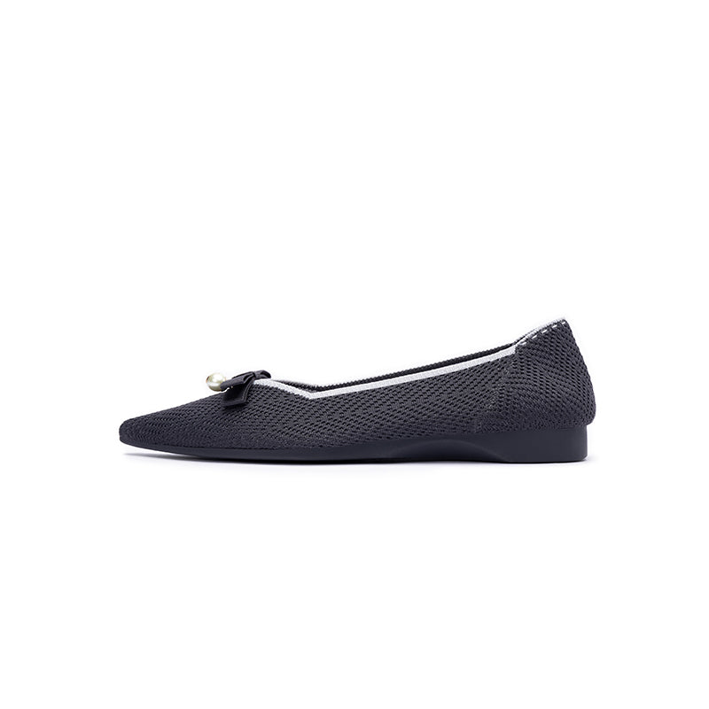 Sarah Pearl Bow Flats MALOVE MZ