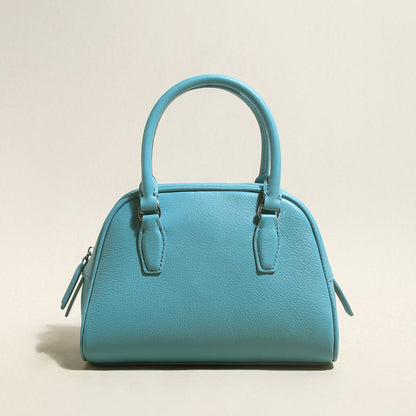 Simple Leather Bowling Bag Cilela