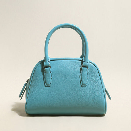 Simple Leather Bowling Bag Cilela