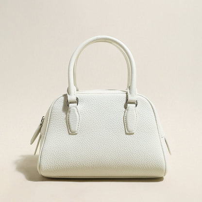 Simple Leather Bowling Bag Cilela