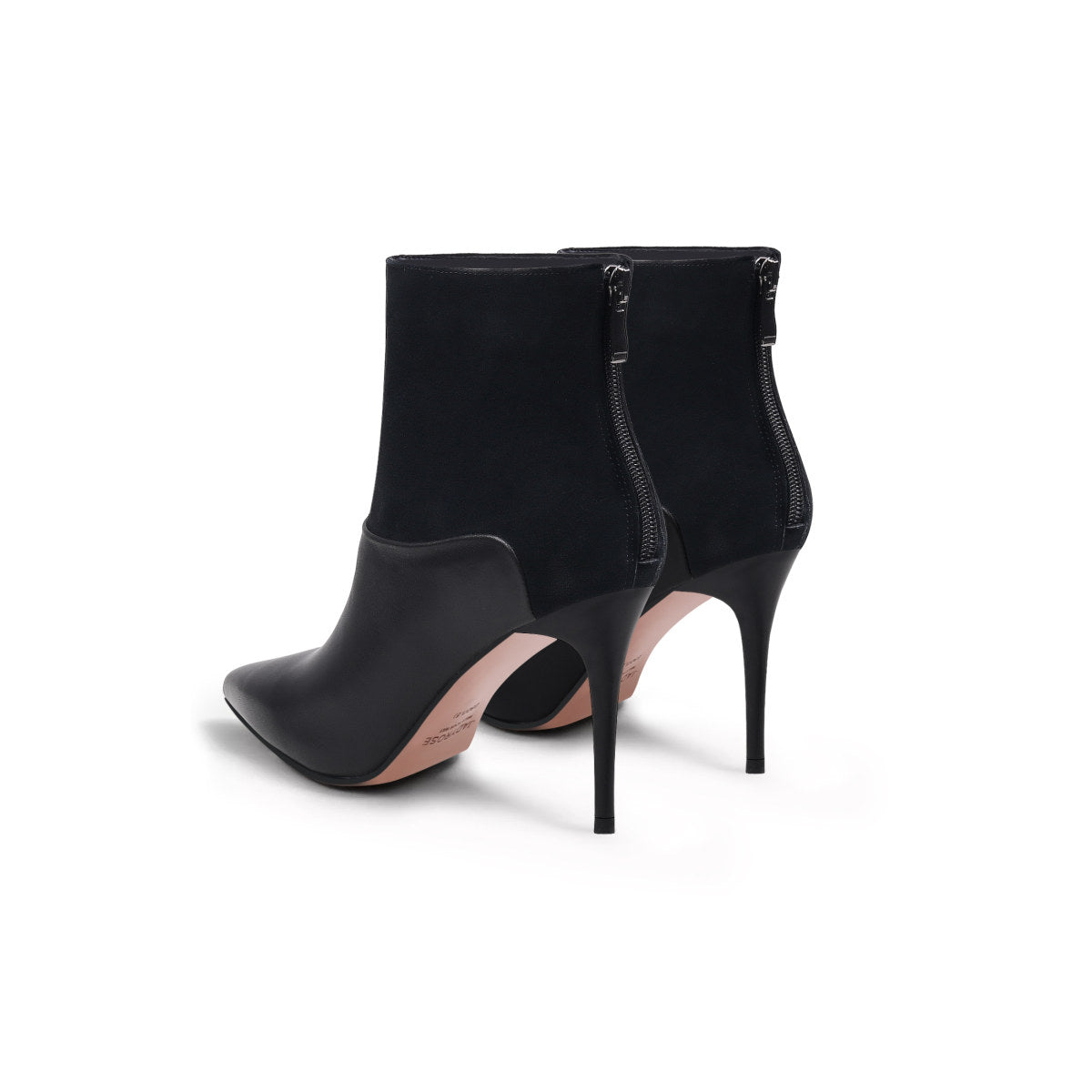 Sleek Black Stiletto Boots Jady Rose