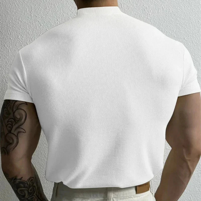 Slimfit Tshirt aus Baumwolle - Giovanni Battaglia