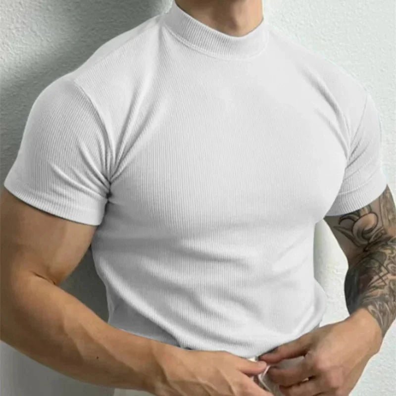 Slimfit Tshirt aus Baumwolle - Giovanni Battaglia