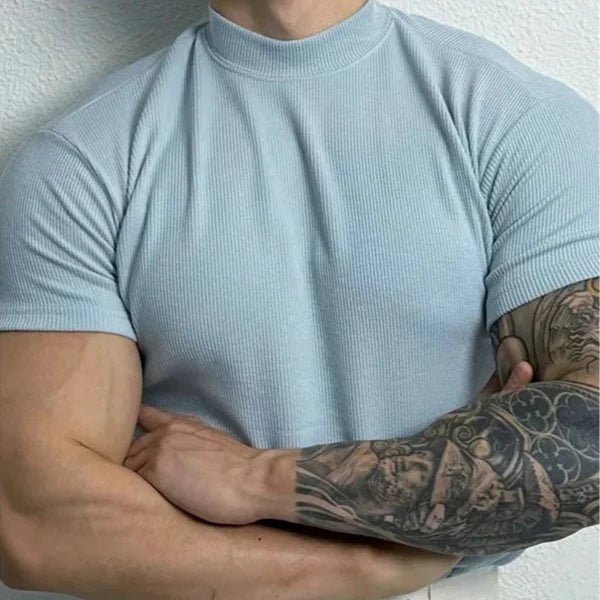 Slimfit Tshirt aus Baumwolle - Giovanni Battaglia