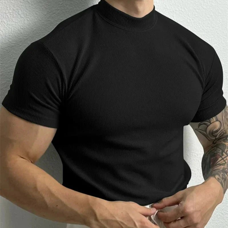 Slimfit Tshirt aus Baumwolle - Giovanni Battaglia
