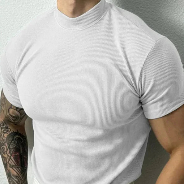 Slimfit Tshirt aus Baumwolle - Giovanni Battaglia