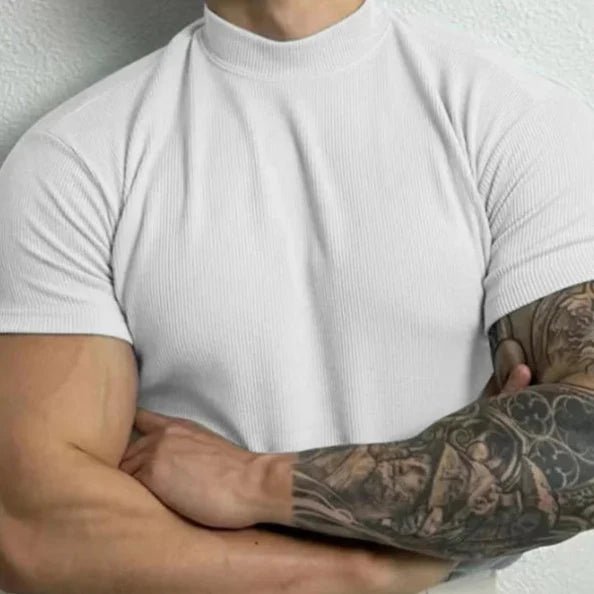 Slimfit Tshirt aus Baumwolle - Giovanni Battaglia