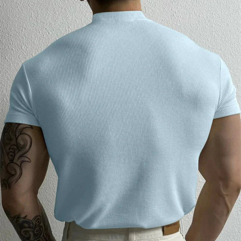 Slimfit Tshirt aus Baumwolle - Giovanni Battaglia