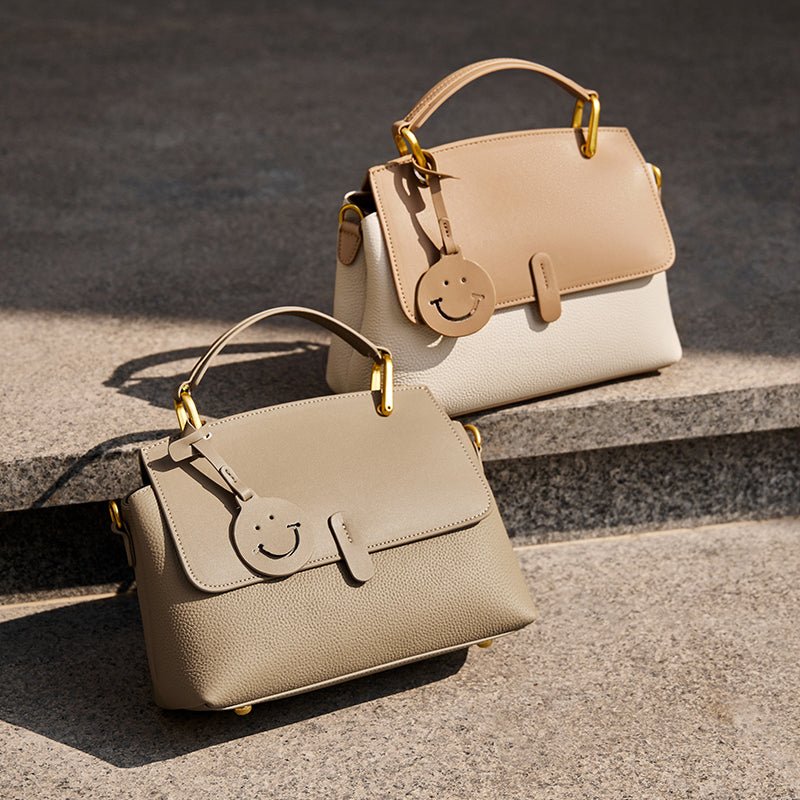 Smiley Ledertasche - Giovanni Battaglia