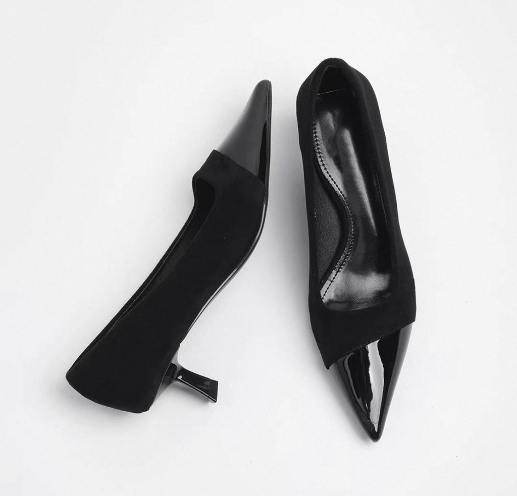 Spitze Pumps Glossy - Giovanni Battaglia