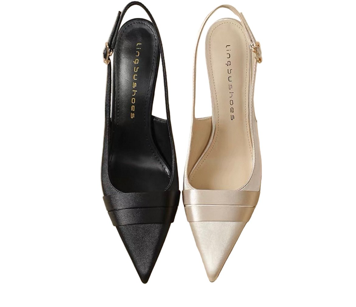 Spitze Slingback Pumps - Giovanni Battaglia