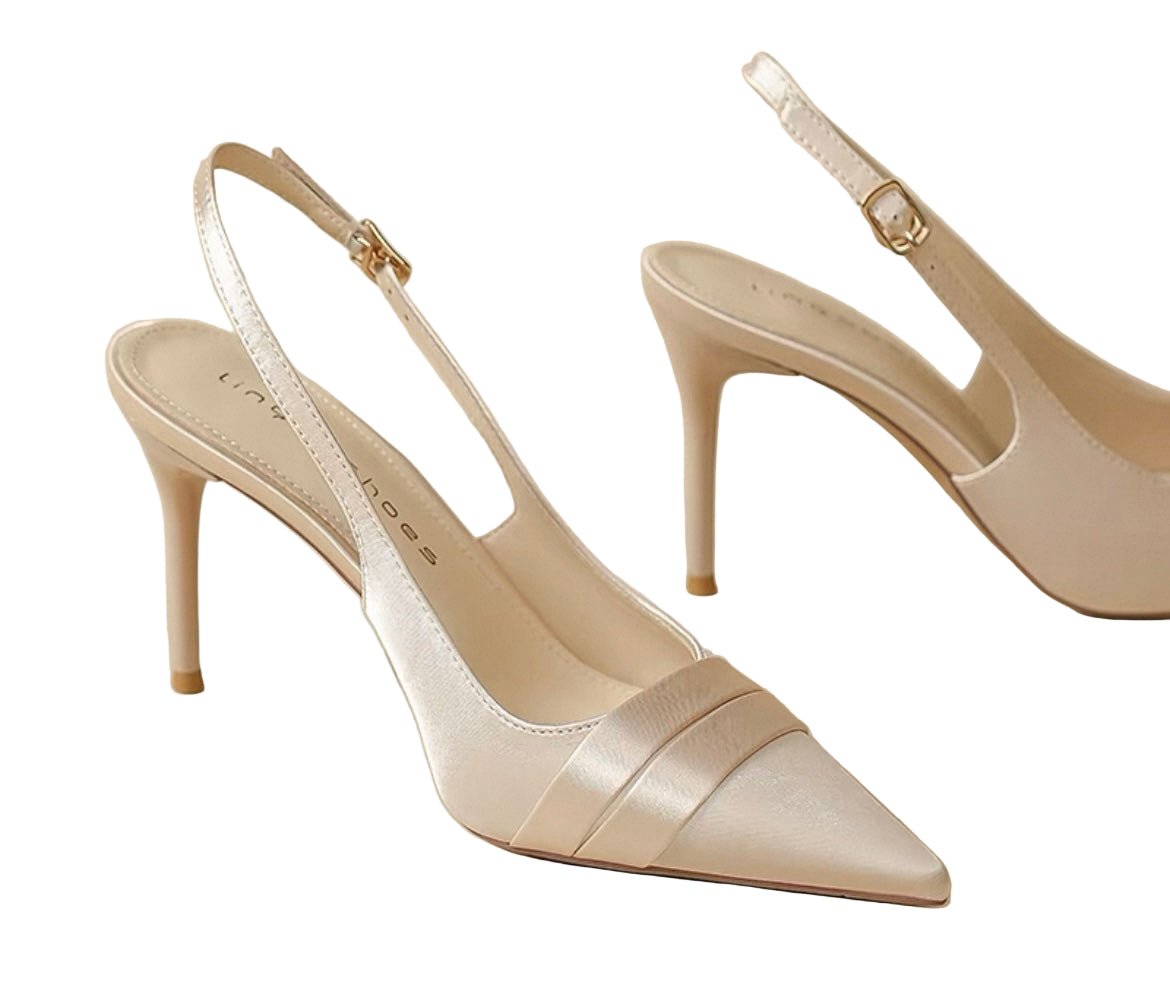Spitze Slingback Pumps - Giovanni Battaglia