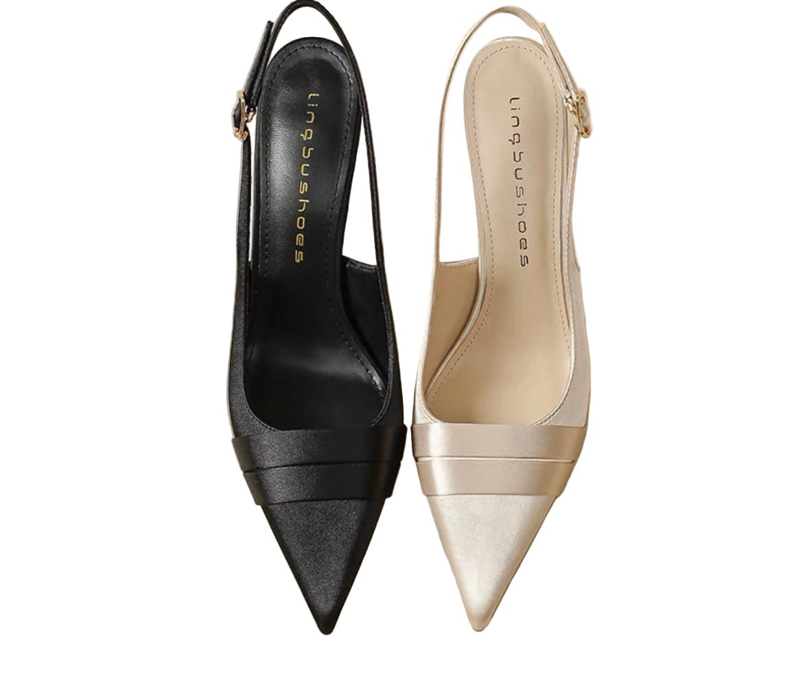 Spitze Slingback Pumps - Giovanni Battaglia