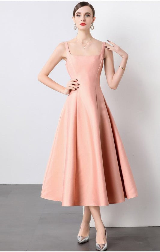 Long Flared Ballerina Dress DZA