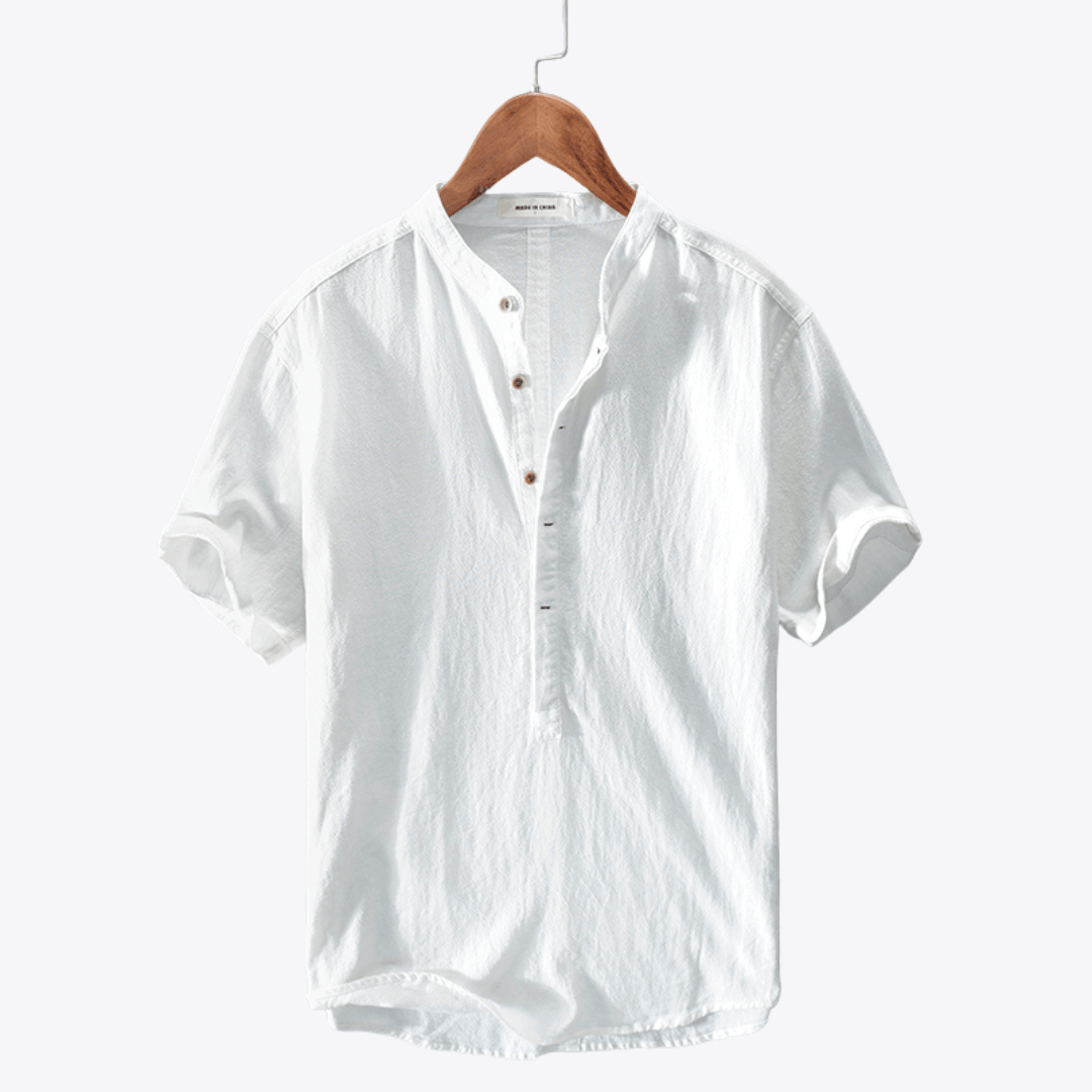 Stand Collar Short Sleeve - Giovanni Battaglia