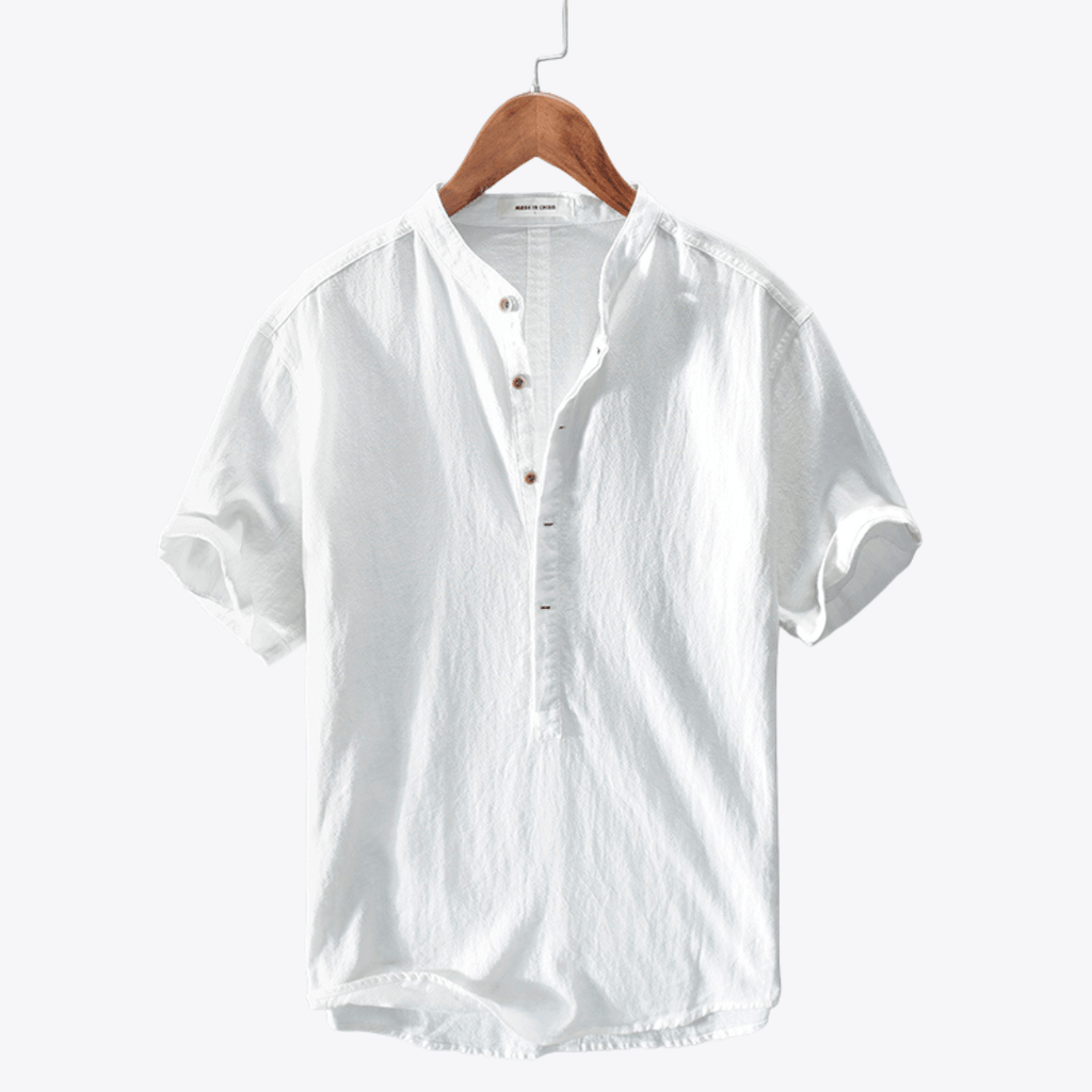 Stand Collar Short Sleeve - Giovanni Battaglia