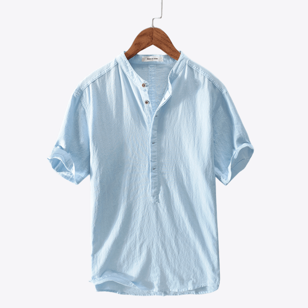 Stand Collar Short Sleeve - Giovanni Battaglia