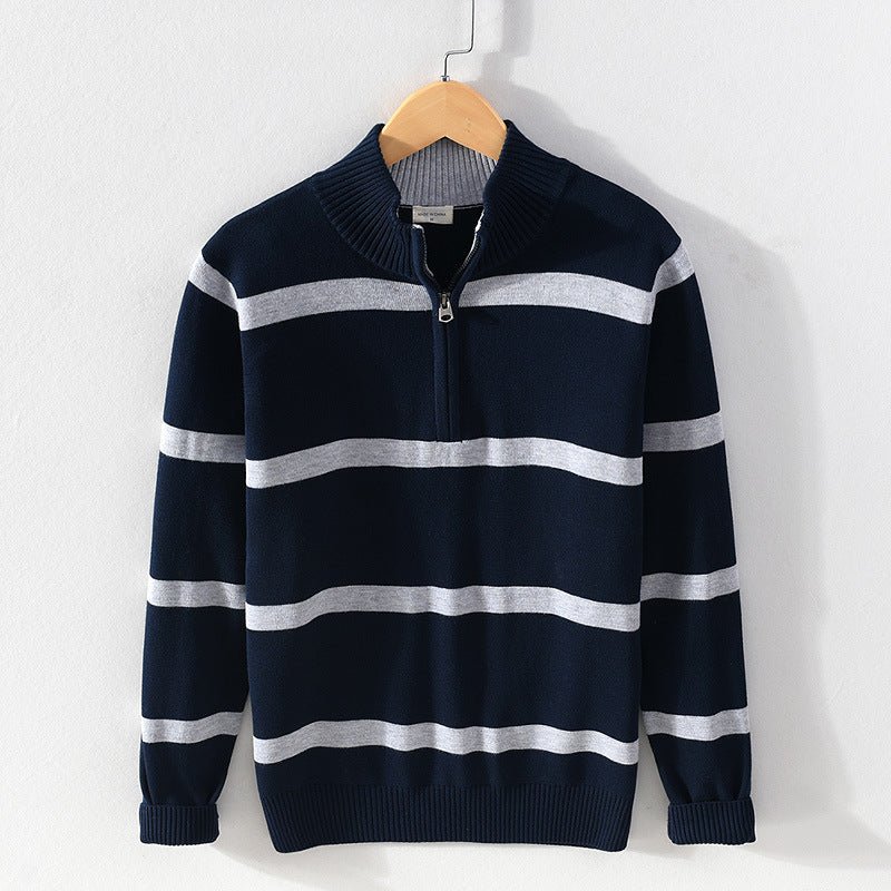 Striped Autumn Sweater - Giovanni Battaglia