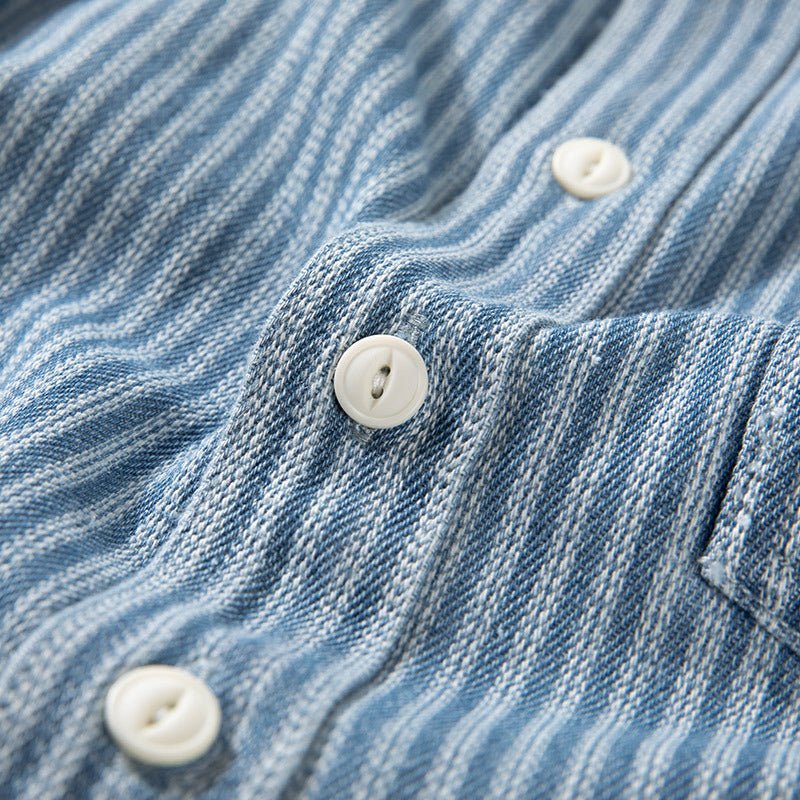 Striped Loose Button Up - Giovanni Battaglia