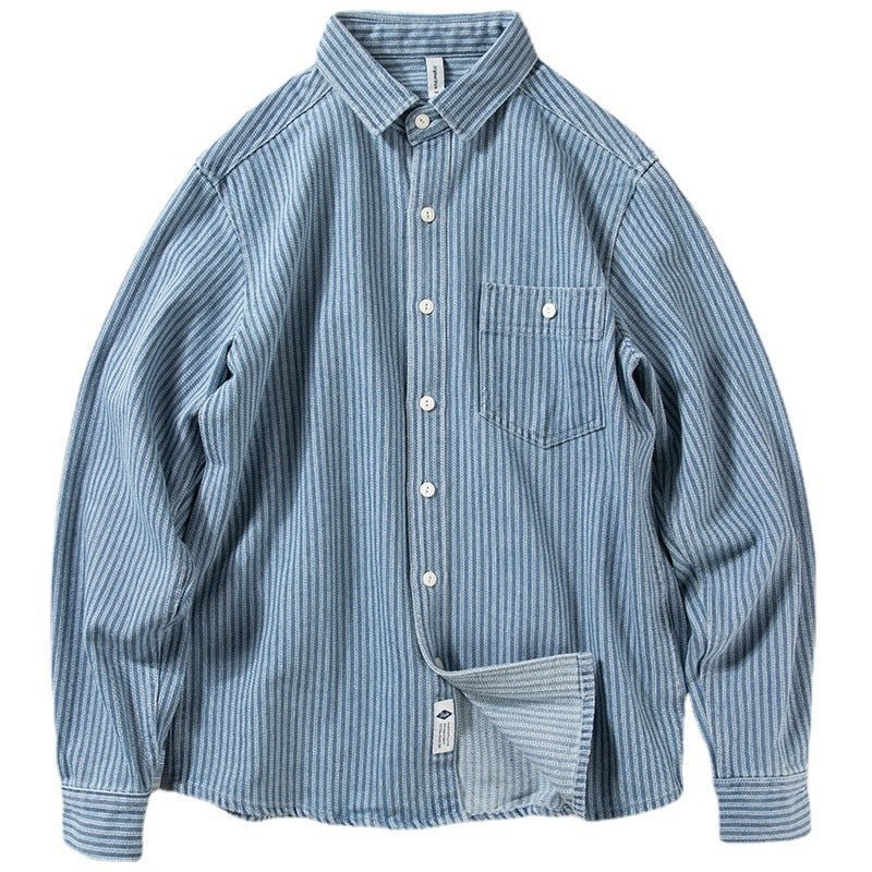 Striped Loose Button Up - Giovanni Battaglia