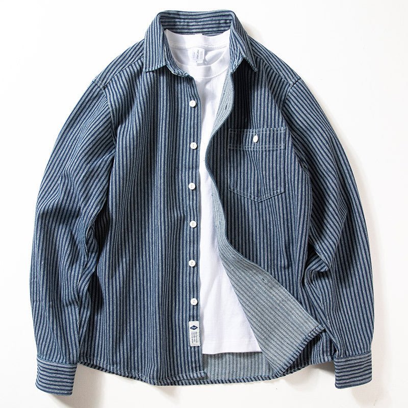 Striped Loose Button Up - Giovanni Battaglia