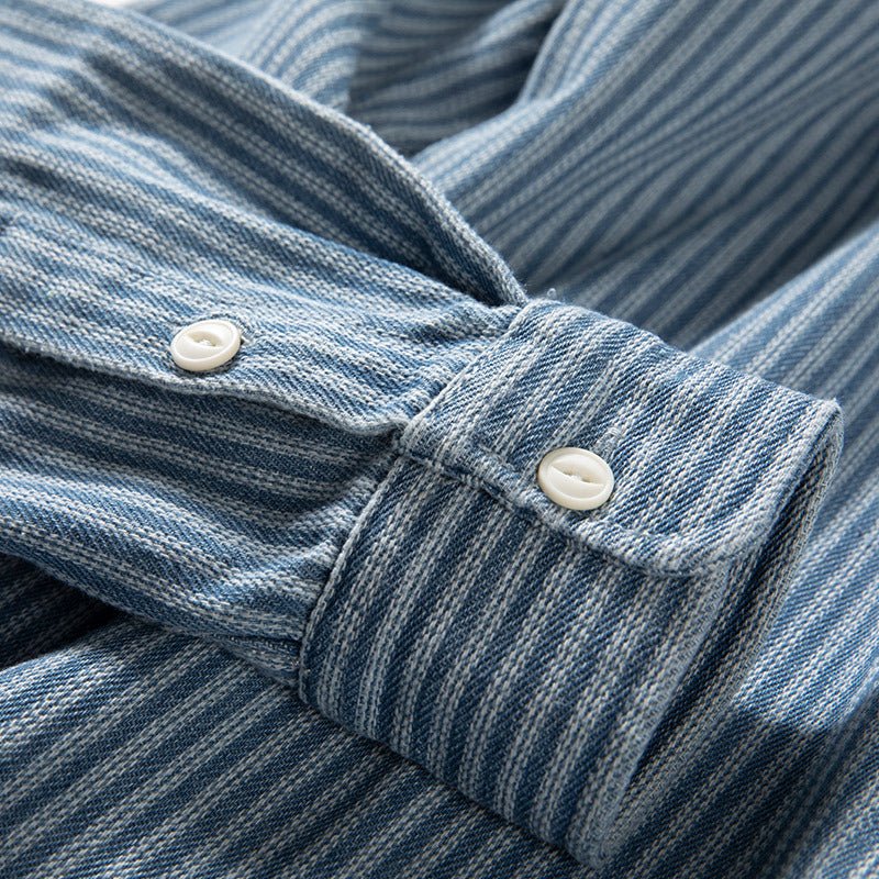 Striped Loose Button Up - Giovanni Battaglia