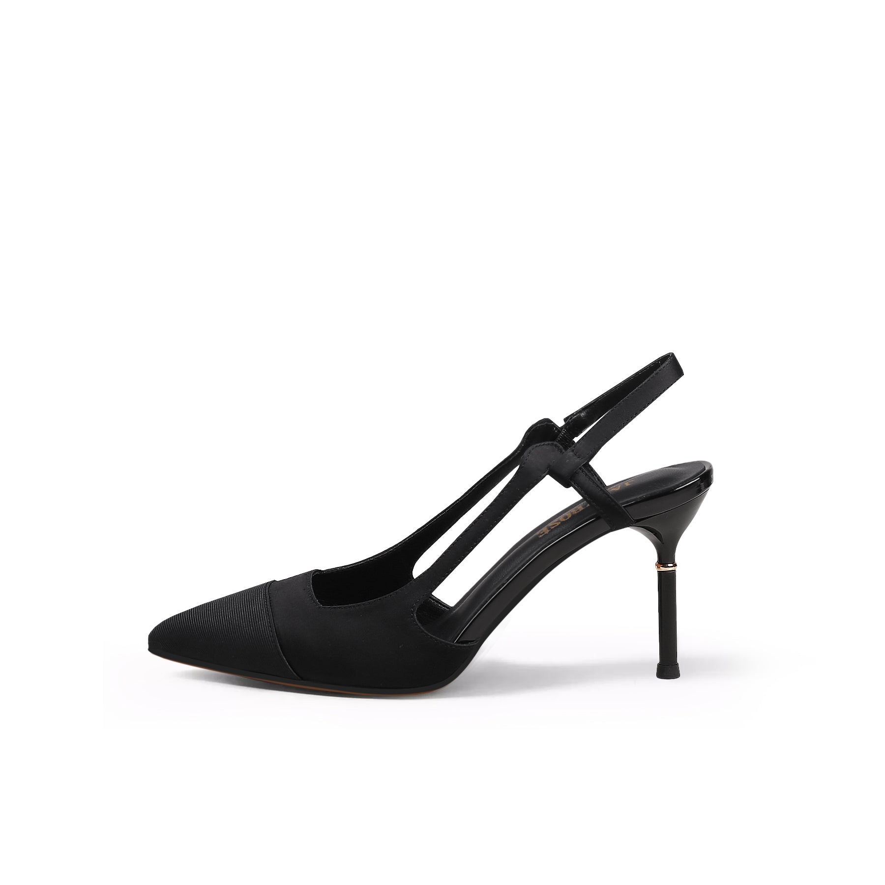 Suede Slingback Kitten Pumps Jady Rose