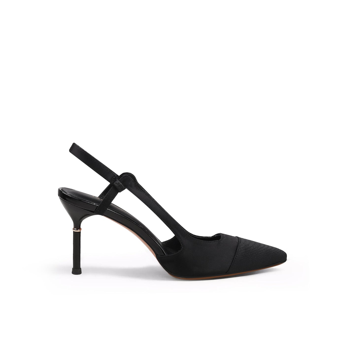 Suede Slingback Kitten Pumps Jady Rose