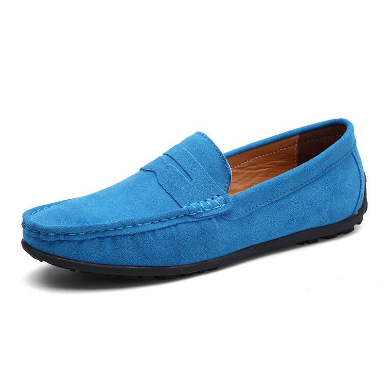 Suede Penny Loafers - Giovanni Battaglia