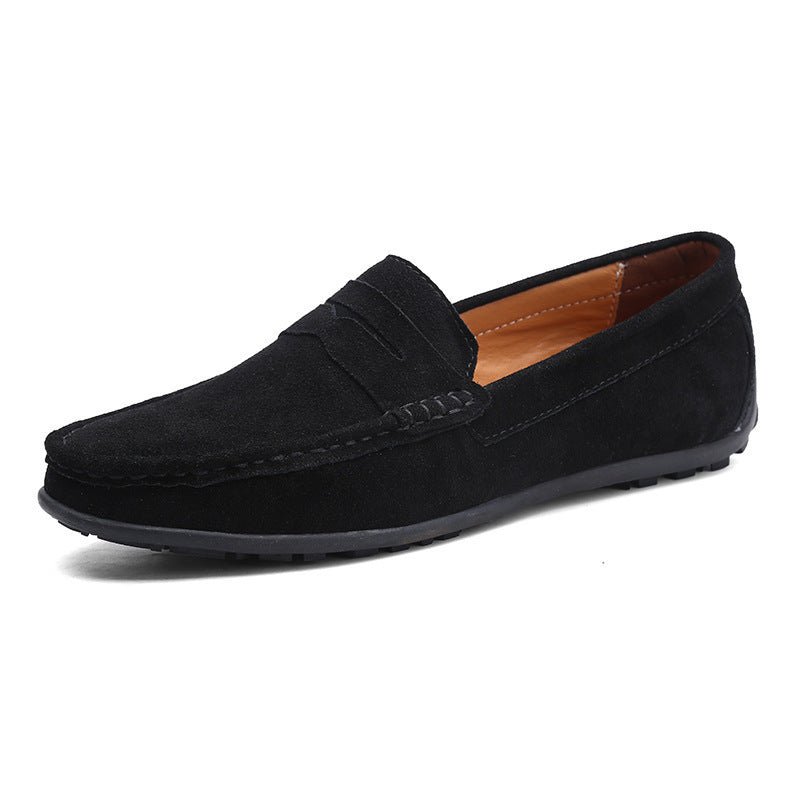 Suede Penny Loafers - Giovanni Battaglia