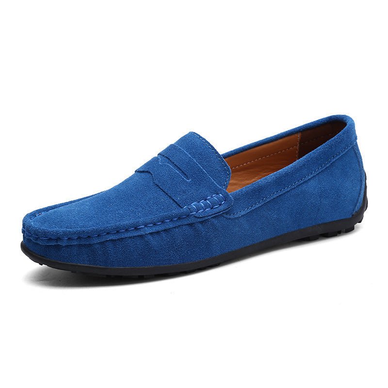 Suede Penny Loafers - Giovanni Battaglia