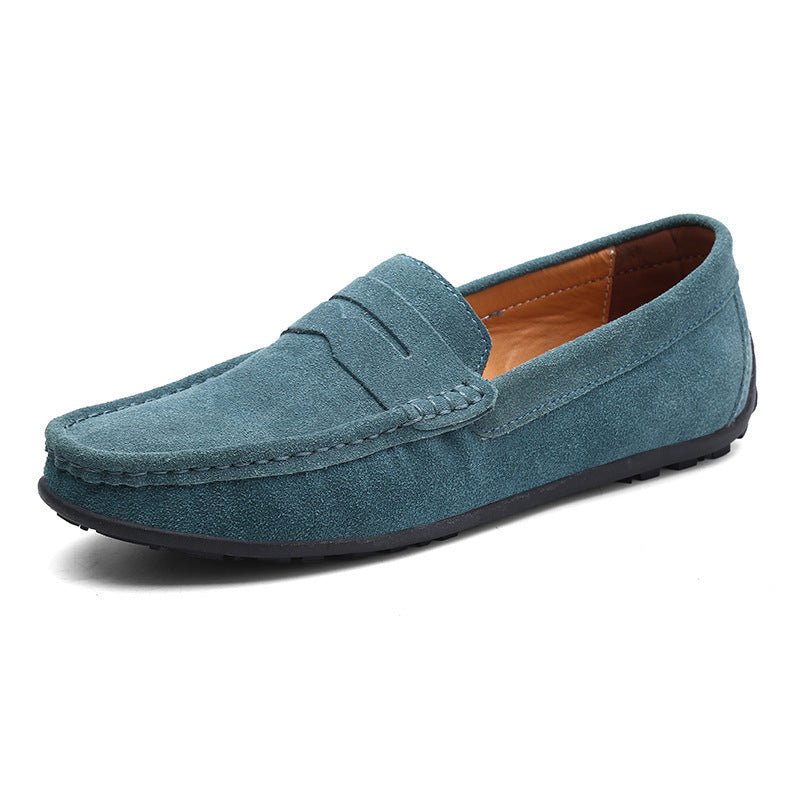 Suede Penny Loafers - Giovanni Battaglia