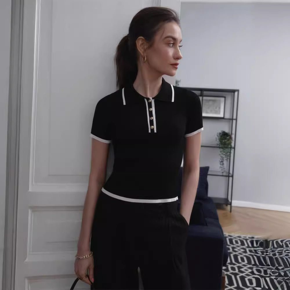 Teresa Knit Polo - Giovanni Battaglia