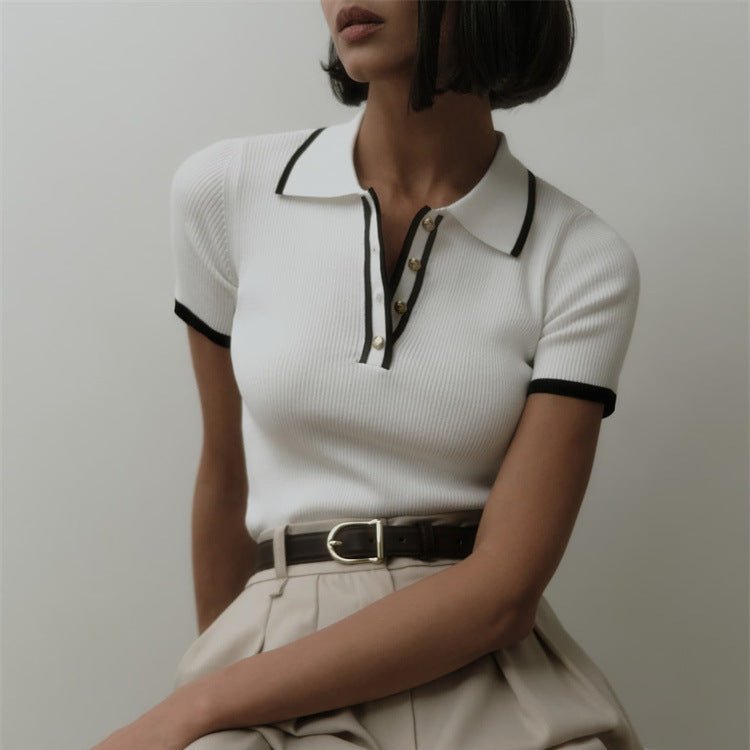 Teresa Knit Polo - Giovanni Battaglia