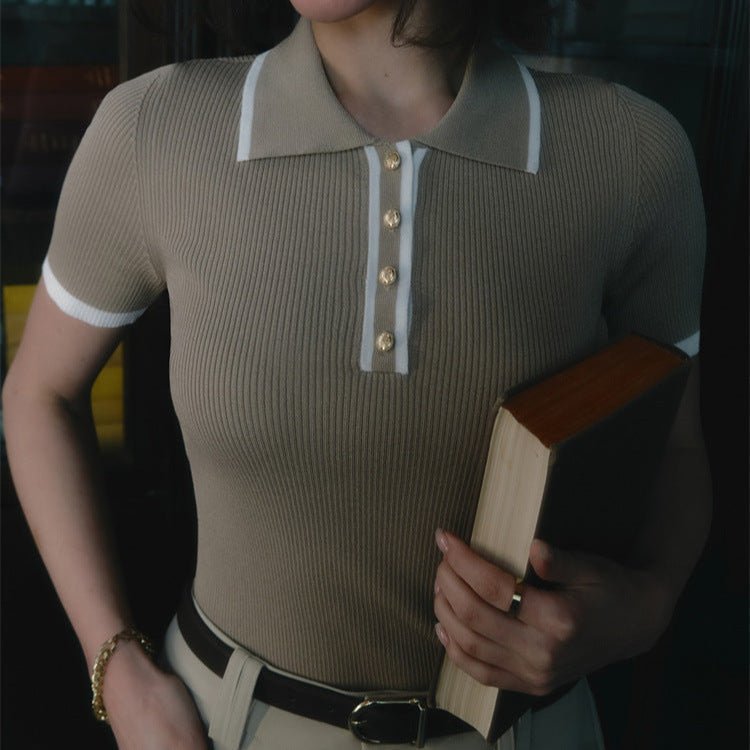 Teresa Knit Polo - Giovanni Battaglia