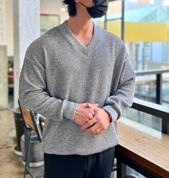 V - Neck Sweater - Giovanni Battaglia