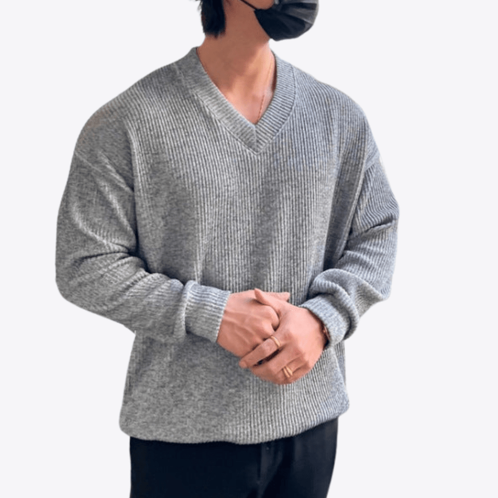 V - Neck Sweater - Giovanni Battaglia