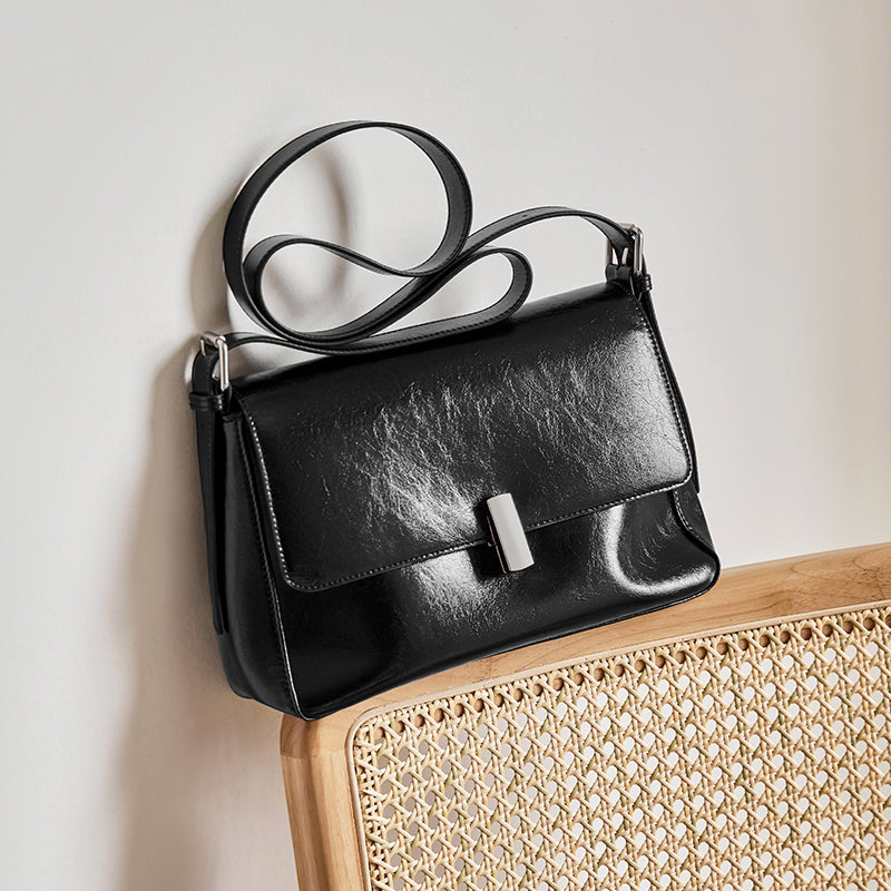 Calf Leather Crossbody Bag Nalandu