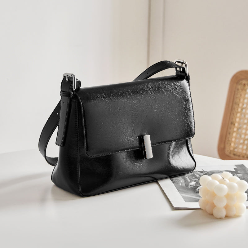 Calf Leather Crossbody Bag Nalandu