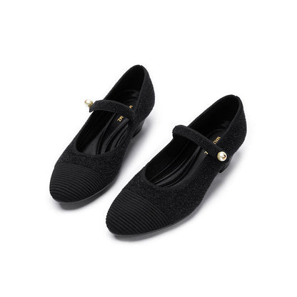 Vintage Tweed Mary Jane Shoes MALOVE MZ