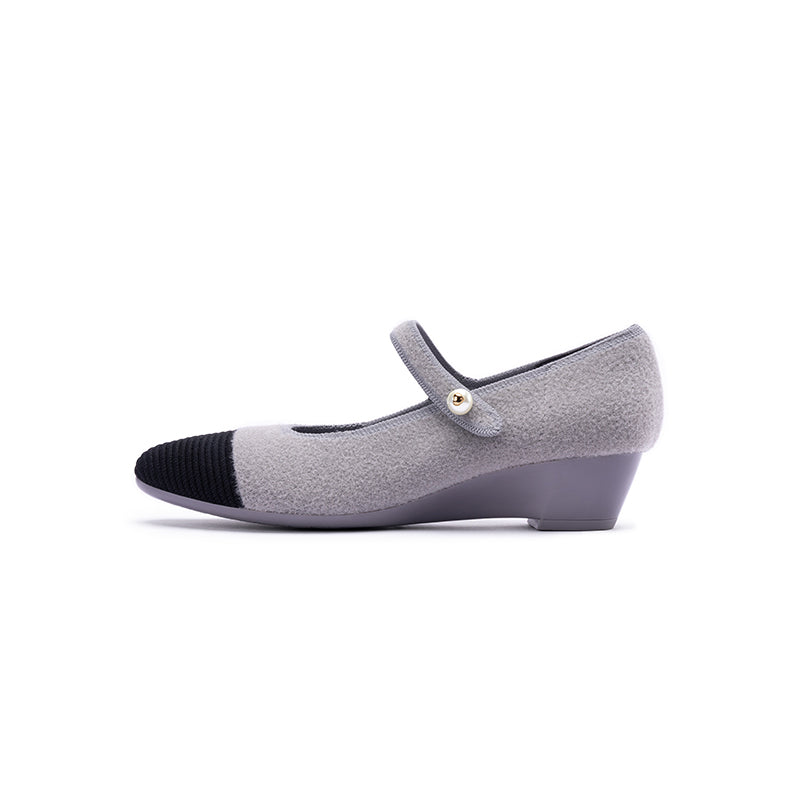 Vintage Tweed Mary Jane Shoes MALOVE MZ