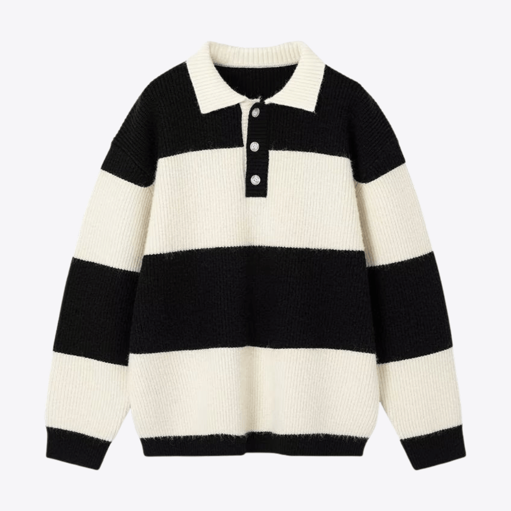 Winter Striped Sweater - Giovanni Battaglia