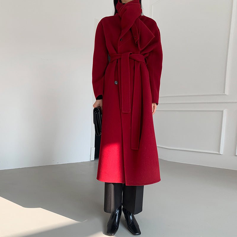 Women's Handmade Cashmere Coat - Giovanni Battaglia