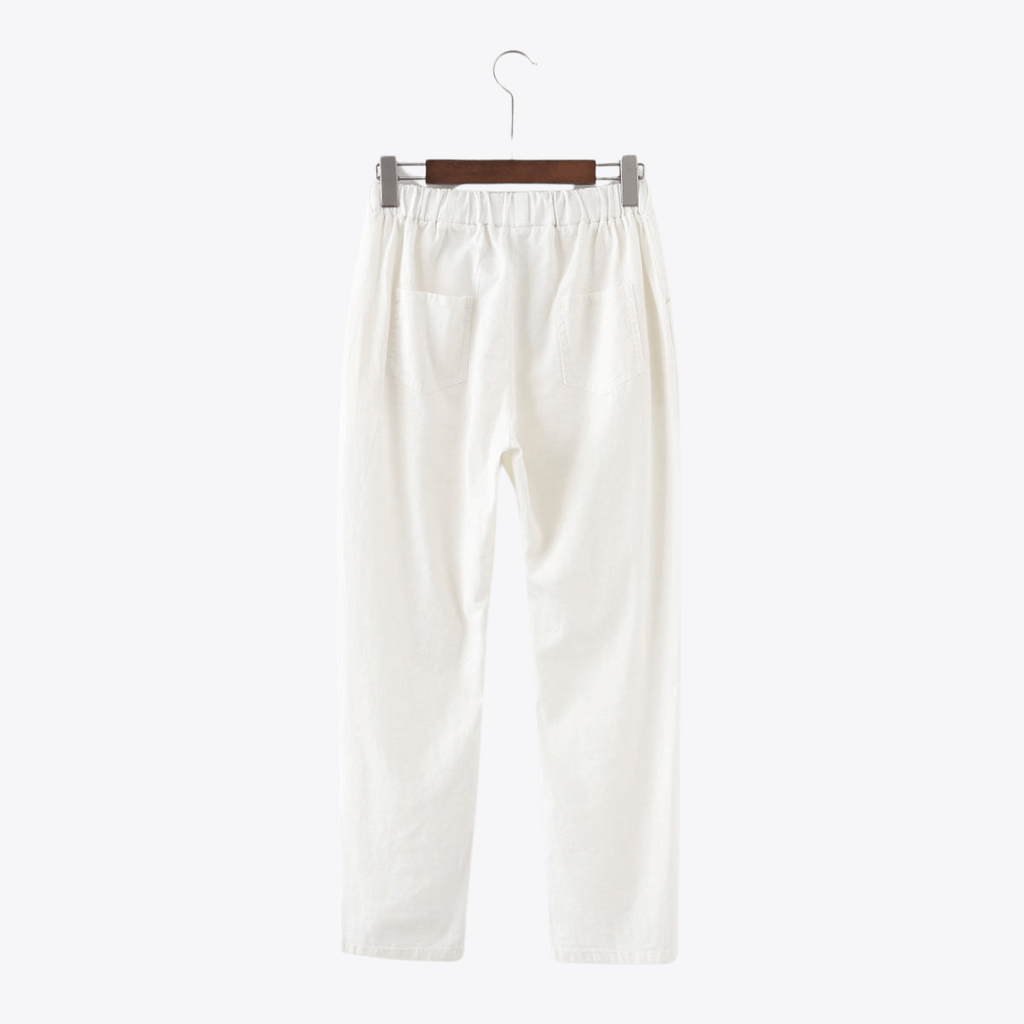 Women's Linen Pants - Giovanni Battaglia