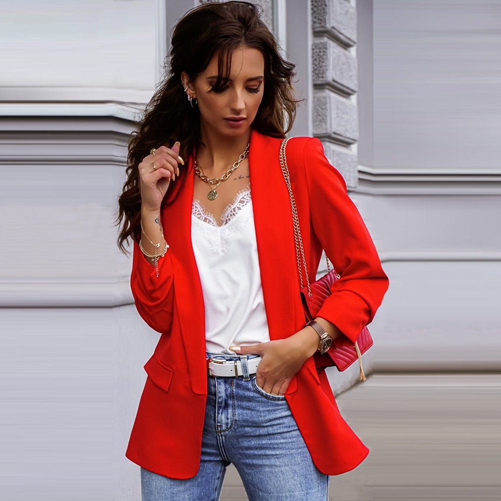 Women's Loose Elegant Blazer - Giovanni Battaglia