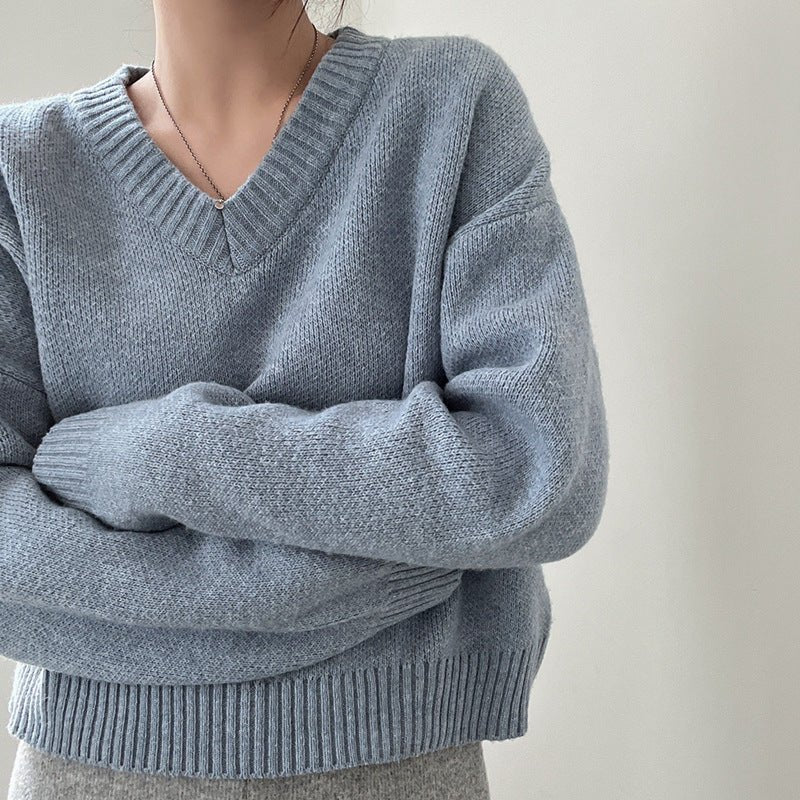 Women's V - Neck Sweater - Giovanni Battaglia