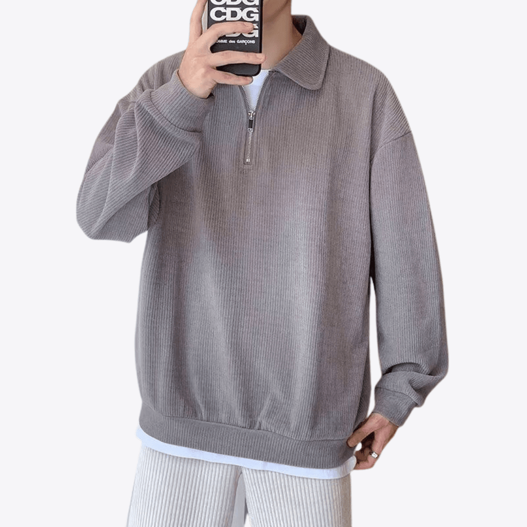 Zipper Top Sweater - Giovanni Battaglia