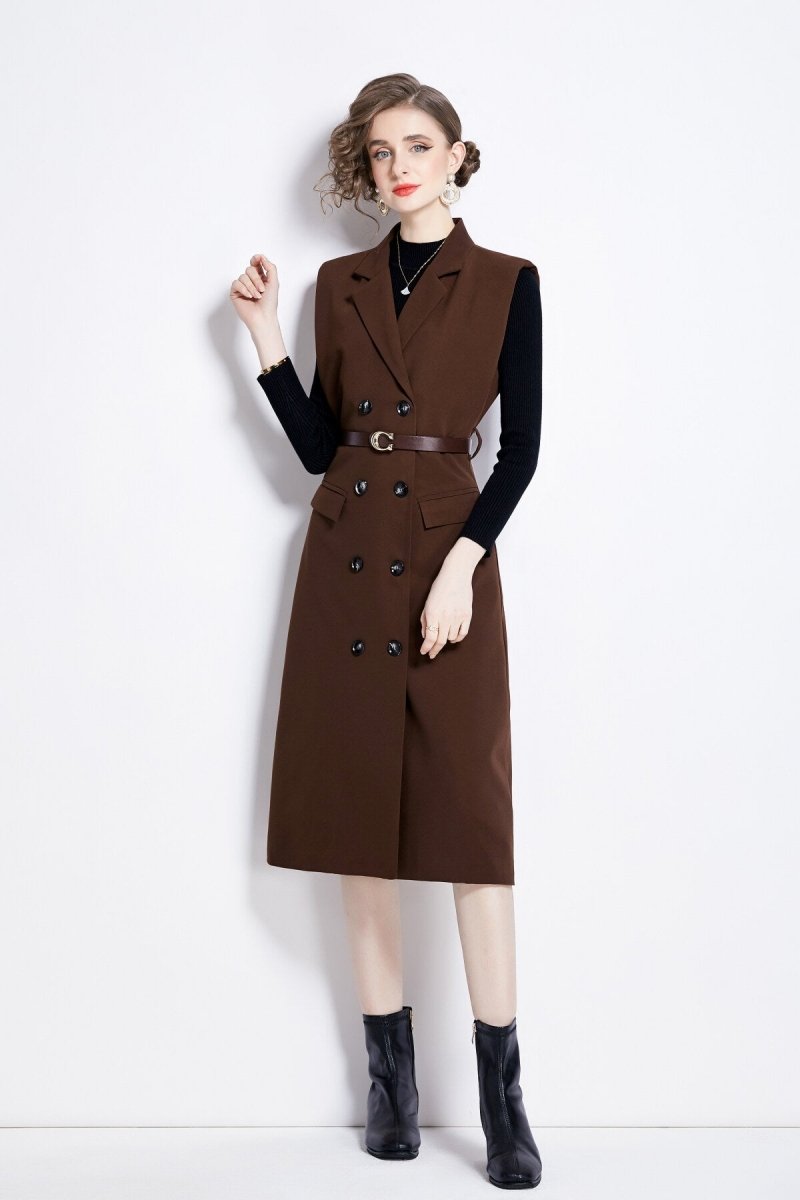 Zweireihiges Blazerkleid - Giovanni Battaglia